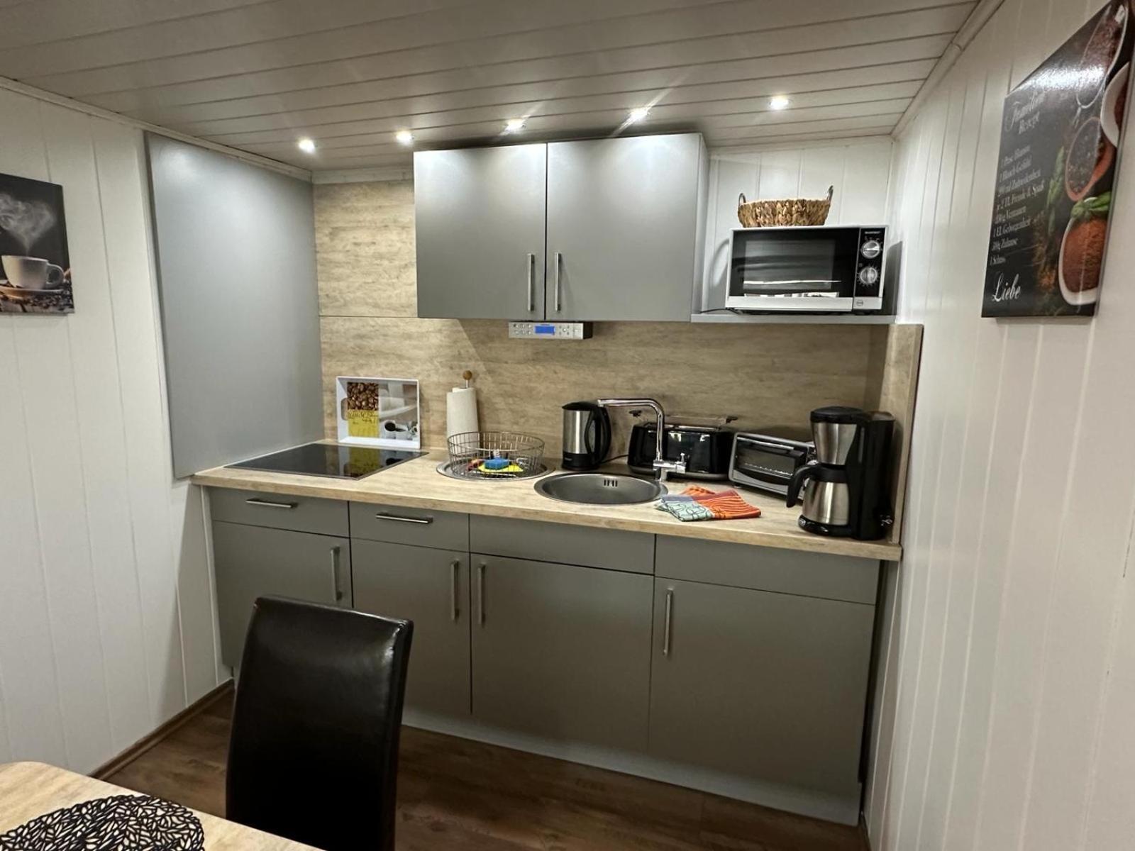 Christels Ferienwohnung 1 In Thale Mit Sonnenterrasse Und Grill Exterior foto